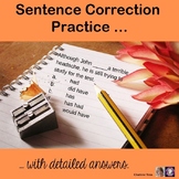 sentence correction practice questions